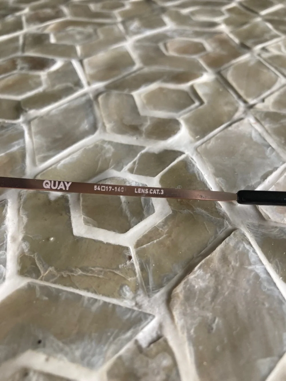 Quay Australia 50mm Loop Me In Round Sunglasses